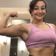 Teen muscle girl Wrestler Mia